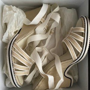 Marc Jacobs-Vintage 70's Wedge Strap Shoe-Size 40/9